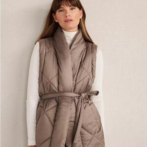 Haven Well Within Shiny Quilted Puffer Vest